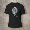 Tshirt Mandala 1 Devant Noir