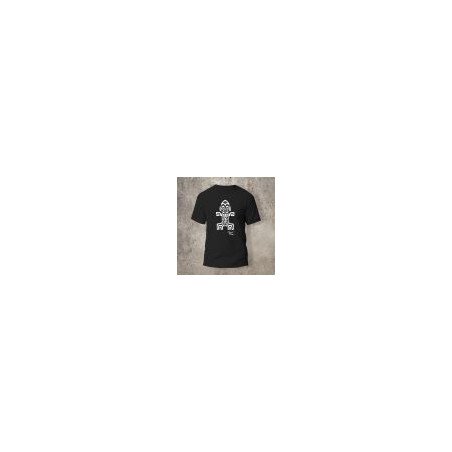 Tshirt Tiki 1 Devant Noir