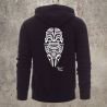 Sweat Shirt Noir Dos TIKI 2