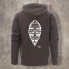 Sweat Shirt Gris Dos BOUCLIER