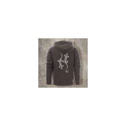Sweat Shirt Gris Dos LEZARDS