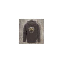 Veste Zippée Grise Custom Bike