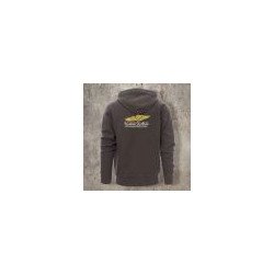 Veste Zippée Grise Kustom Kulture