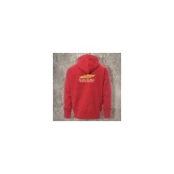 Veste Zippée Rouge Kustom Kulture