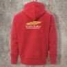 Veste Zippée Rouge Kustom Kulture