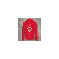 Veste Zippée Rouge Noël 1