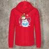 Veste Zippée Rouge Noël 3