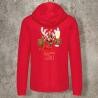Veste Zippée Rouge Noël 3