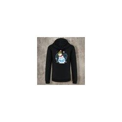 Veste Zippée Noire Noël 3