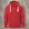 copie de Veste Zippée Rouge Muscle3