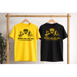 Tee-shirt  Noir supporters J&N Port de La Rochelle