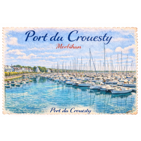 Port du Crouesty – Lot 50 cartes postales – AQUA