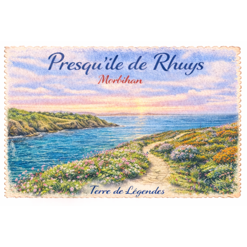 Presqu’île de Rhuys – Lot 50 cartes postales – AQUA