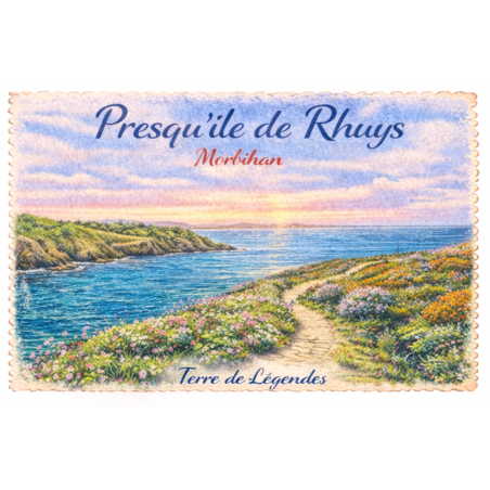 Presqu’île de Rhuys – Lot 50 cartes postales – AQUA