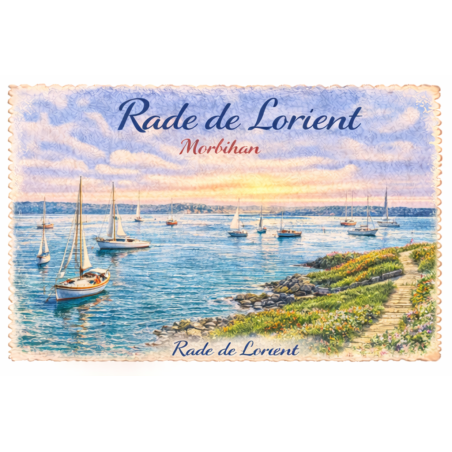 Rade de Lorient – Lot 50 cartes postales – AQUA