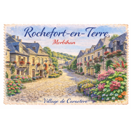 Rochefort-en-Terre – Lot 50 cartes postales – AQUA