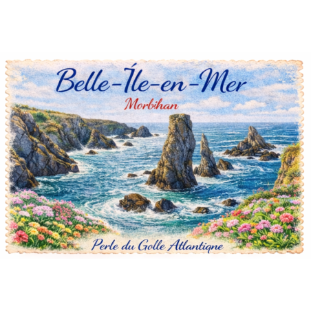 Belle-Île-en-Mer – Lot 50 cartes postales – AQUA