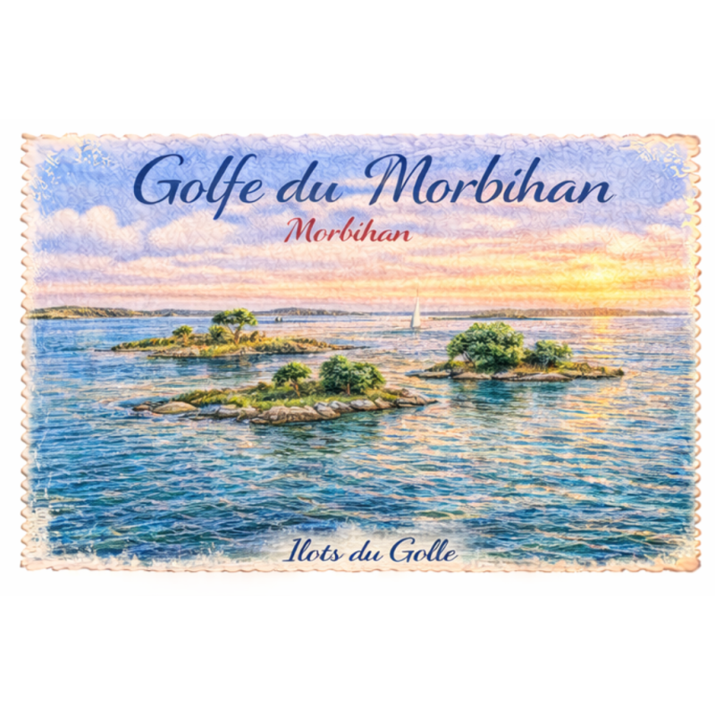 Golfe du Morbihan – Lot 50 cartes postales – AQUA