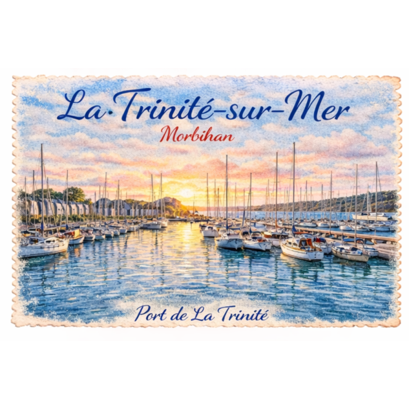 La Trinité-sur-Mer – Lot 50 cartes postales – AQUA