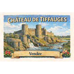 Château de Tiffauges – Lot 50 cartes postales – ADV