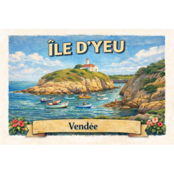 Île d’Yeu – Lot 50 cartes postales – ADV