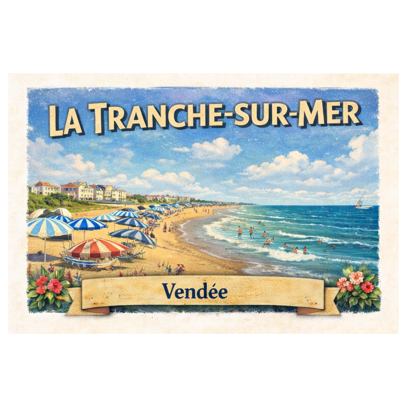 La Tranche-sur-Mer – Lot 50 cartes postales – ADV