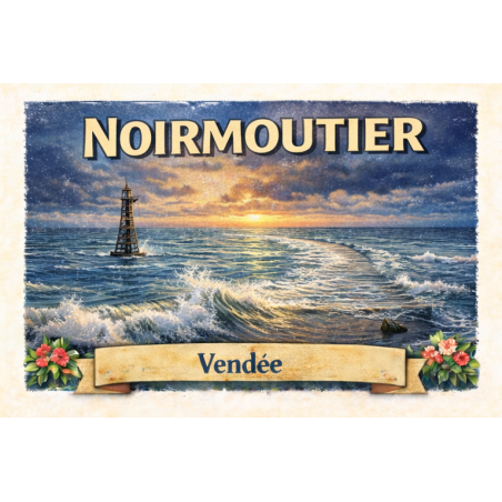 Noirmoutier (Passage du Gois) – Lot 50 cartes postales – ADV