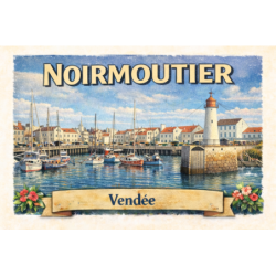 Noirmoutier (Port de l’Herbaudière) – Lot 50 cartes postales – ADV