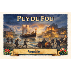 Puy du Fou (Vikings) – Lot 50 cartes postales – ADV