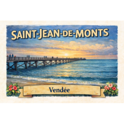 Saint-Jean-de-Monts – Lot 50 cartes postales – ADV