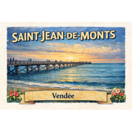 Saint-Jean-de-Monts – Lot 50 cartes postales – ADV
