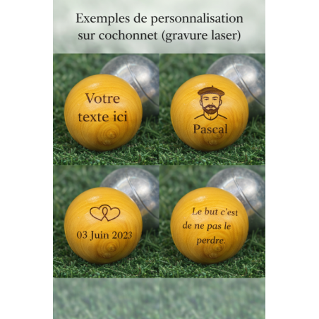 Cochonnet Gravé (minimum 50)