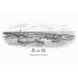 Île de Ré (Remparts Vauban) – Lot 50 cartes postales – GRAV