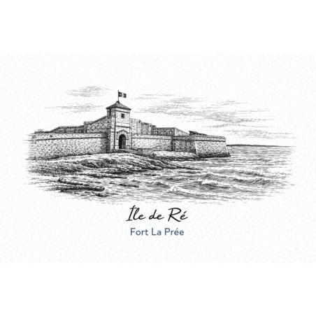 Île de Ré (Fort La Prée) – Lot 50 cartes postales – GRAV