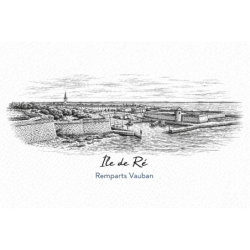 Île de Ré (Remparts Vauban) – Lot 50 cartes postales – GRAV