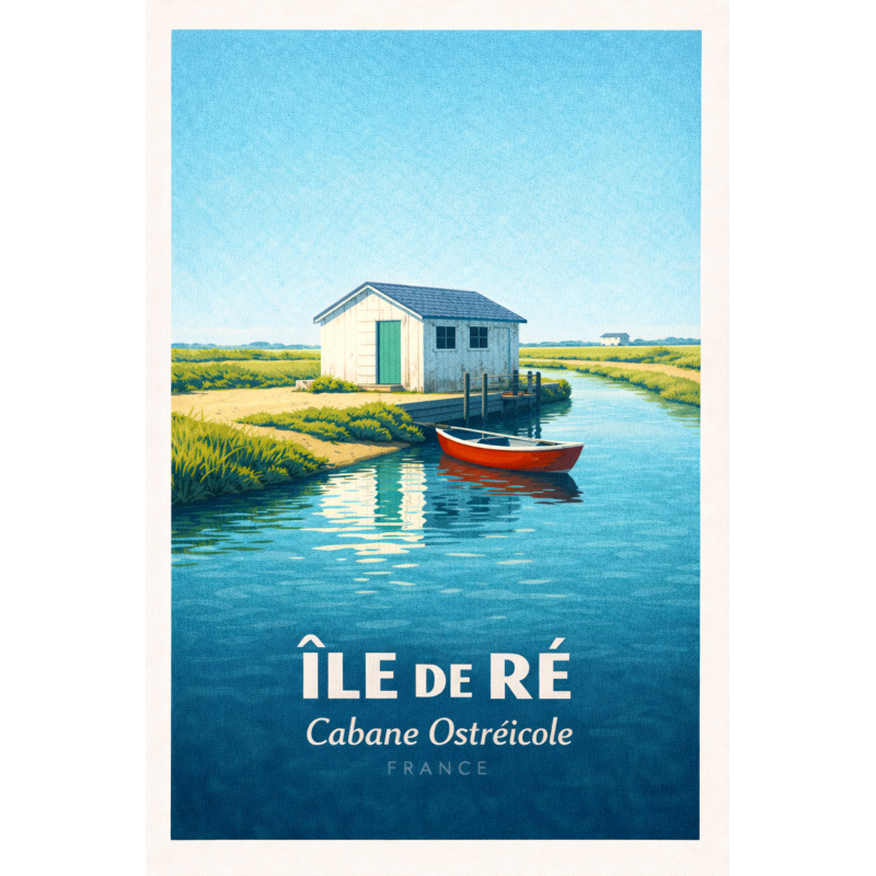 Île de Ré – Ars-en-Ré (coucher de soleil) – Lot 50 cartes postales – ADV