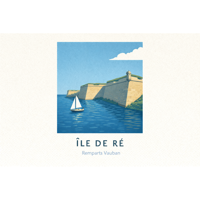 Île de Ré – Cabane ostréicole – Lot 50 cartes postales – ADV