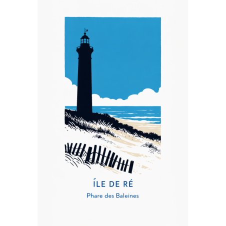 Île de Ré – Phare des Baleines – Lot 50 cartes postales – ADV