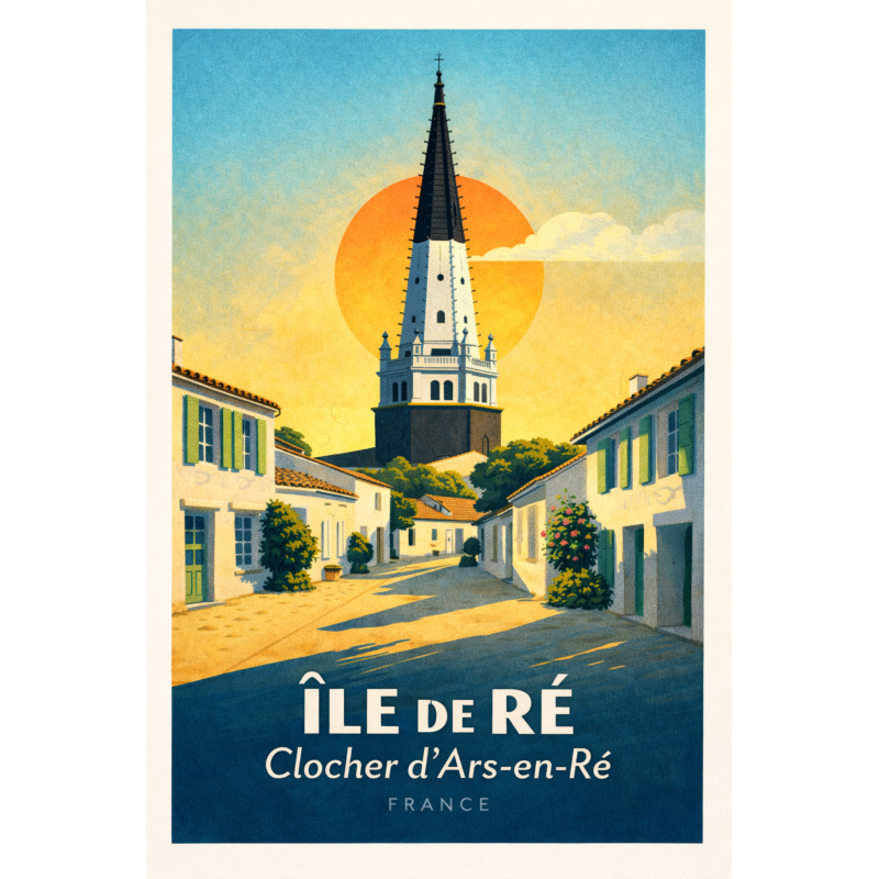 Île de Ré – Village de La Flotte – Lot 50 cartes postales – ADV