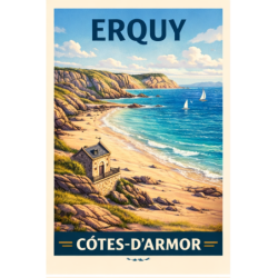 Côtes-d’Armor – Erquy – Lot 50 cartes postales – ADV