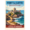 Côtes-d’Armor – Fort La Latte – Lot 50 cartes postales – ADV