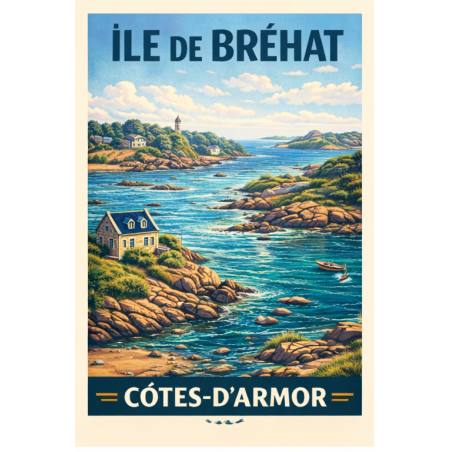 Côtes-d’Armor – Ile de Brehat – Lot 50 cartes postales – ADV