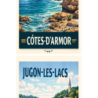 Côtes-d’Armor – Jugon les Lacs – Lot 50 cartes postales – ADV