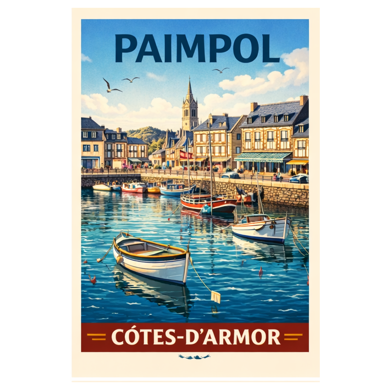 Côtes-d’Armor – Paimpol – Lot 50 cartes postales – ADV