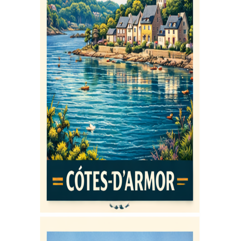 Côtes-d’Armor – Sables d Or les Pins – Lot 50 cartes postales – ADV