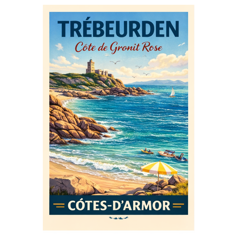 Côtes-d’Armor – Trebeurden – Lot 50 cartes postales – ADV