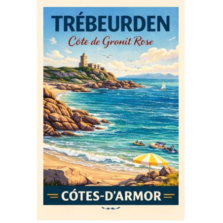 Côtes-d’Armor – Trebeurden – Lot 50 cartes postales – ADV