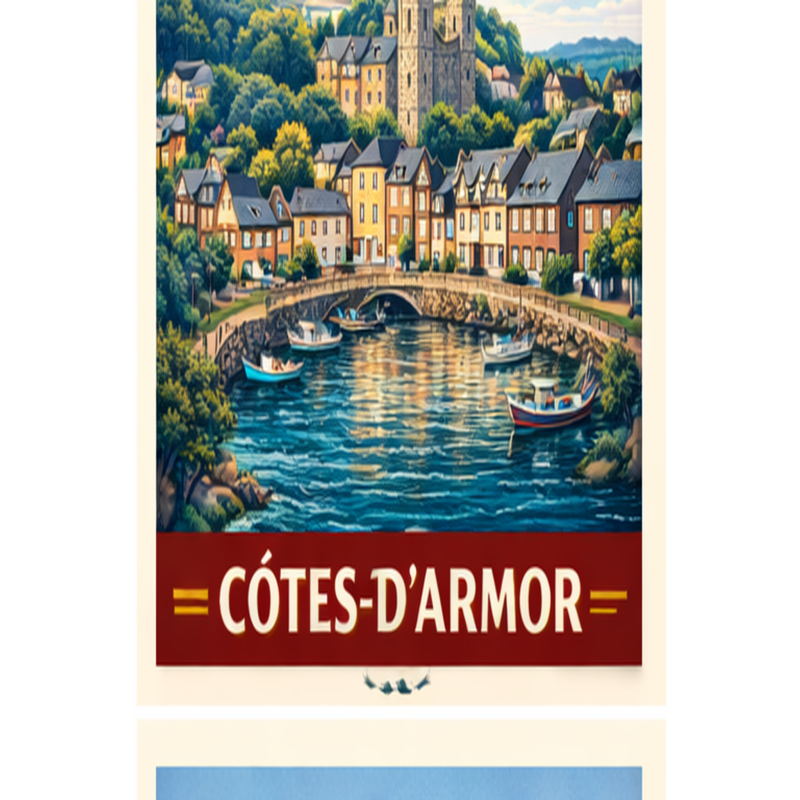 Côtes-d’Armor – Tregastel – Lot 50 cartes postales – ADV