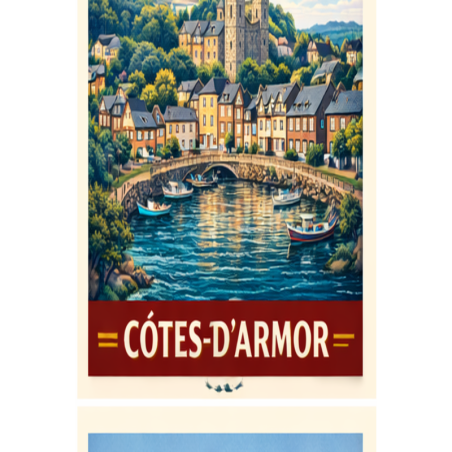 Côtes-d’Armor – Tregastel – Lot 50 cartes postales – ADV