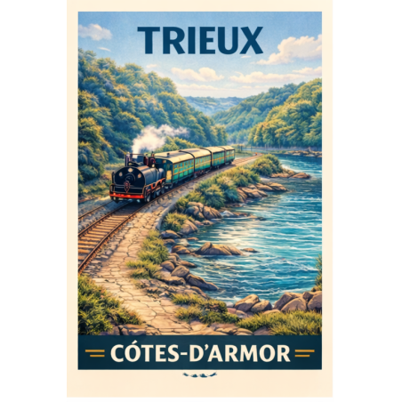 Côtes-d’Armor – Trieux – Lot 50 cartes postales – ADV